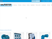 Tablet Screenshot of dismotor.com.br